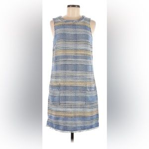 Akemi + Kin Blue Sleeveless Shift Dress
